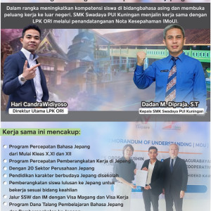 PROGRAM MAGANG/KERJA KE JEPANG 