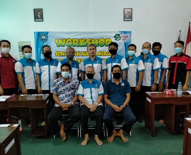 WORKSHOP BUDAYA KERJA PADA SMK CENTER OF EXCELLENCE (COE) 