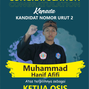 Calon Ketua OSIS Terpilih