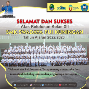 Kelulusan siswa-siswi kelas XII