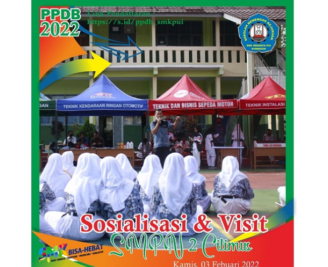 sosialisasi & Visit SMPN 2 Cilimus