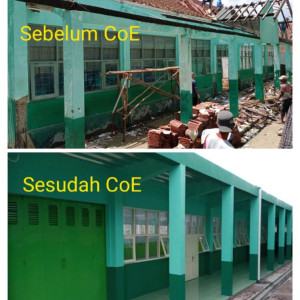 Perubahan SMK CoE Tampak Luar