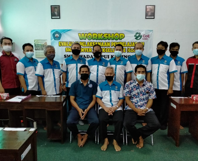 WORKSHOP EVALUASI PELAKSANAAN PEMBELAJARAN PADA SMK CENTER OF EXCELLENCE (COE) 