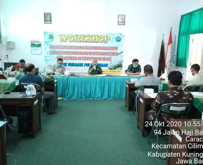WORKSHOP PENGUATAN PEMBELAJARAN SMK COE